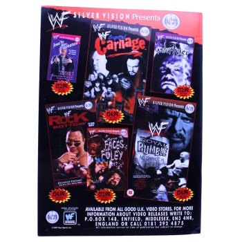 WWF Souvenir Programme Attitude Adjustment Tour 1999